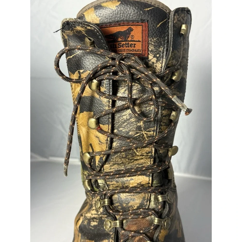 Irish Setter Men's GORE-TEX Insulated 1000 Gram Camo Hunting Boots Men's 15D